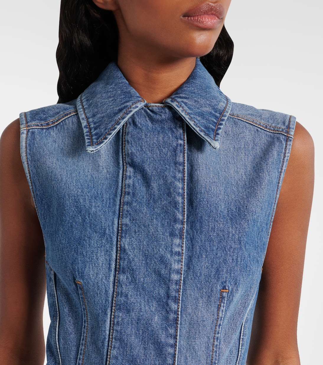 Carabo denim minidress | Sportmax