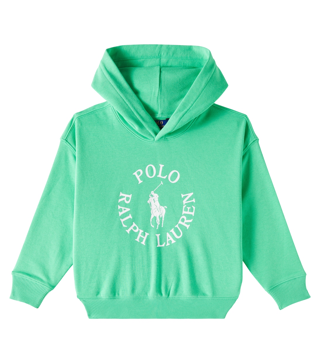 Felpa in jersey di cotone con cappuccio | Polo Ralph Lauren Kids