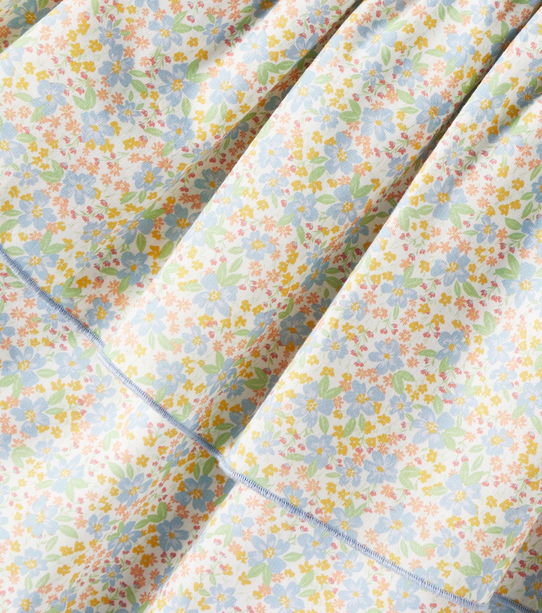 Bedrucktes Kleid Florencia aus Baumwolle | La Coqueta
