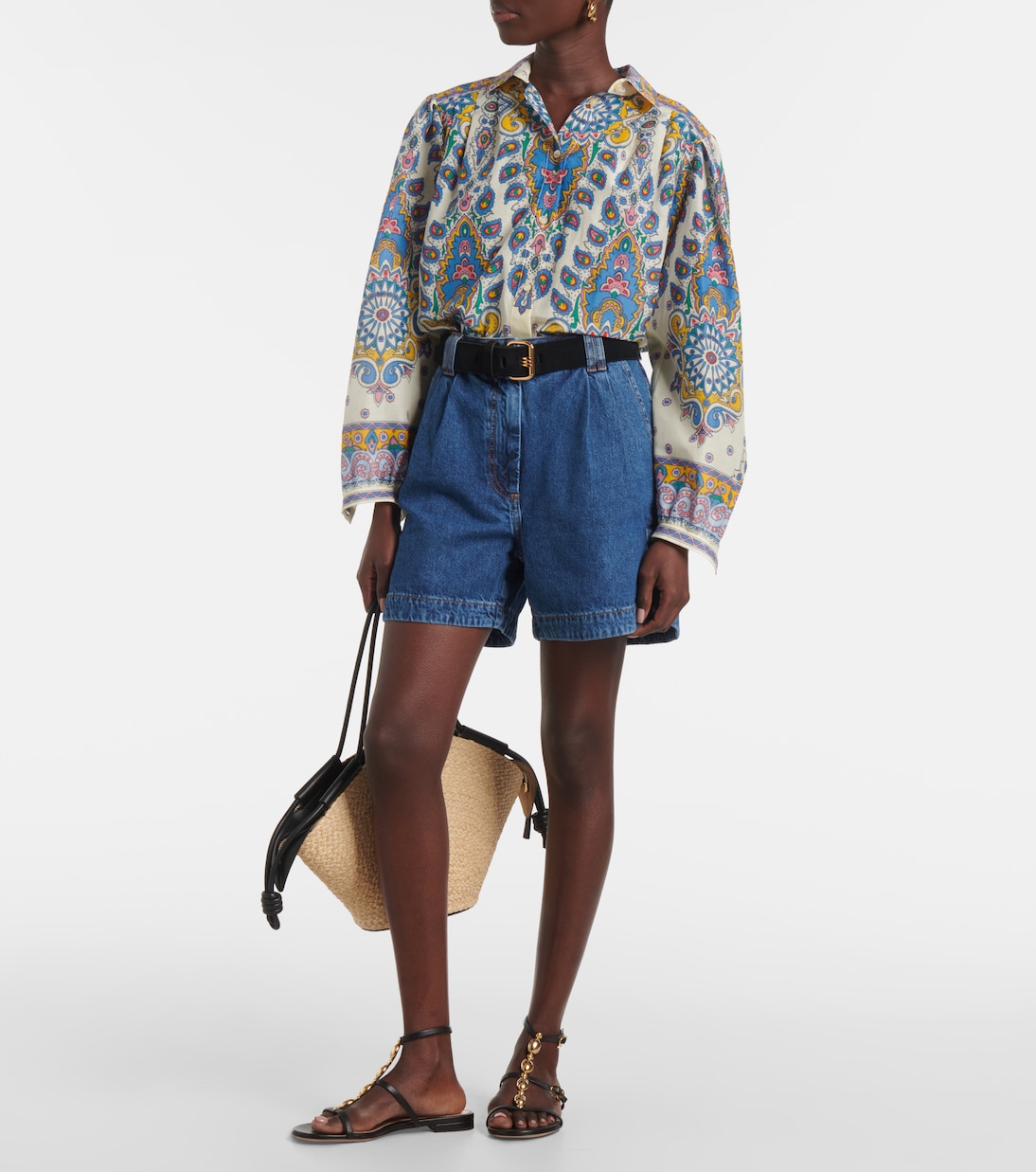 Shorts de denim | Farm Rio