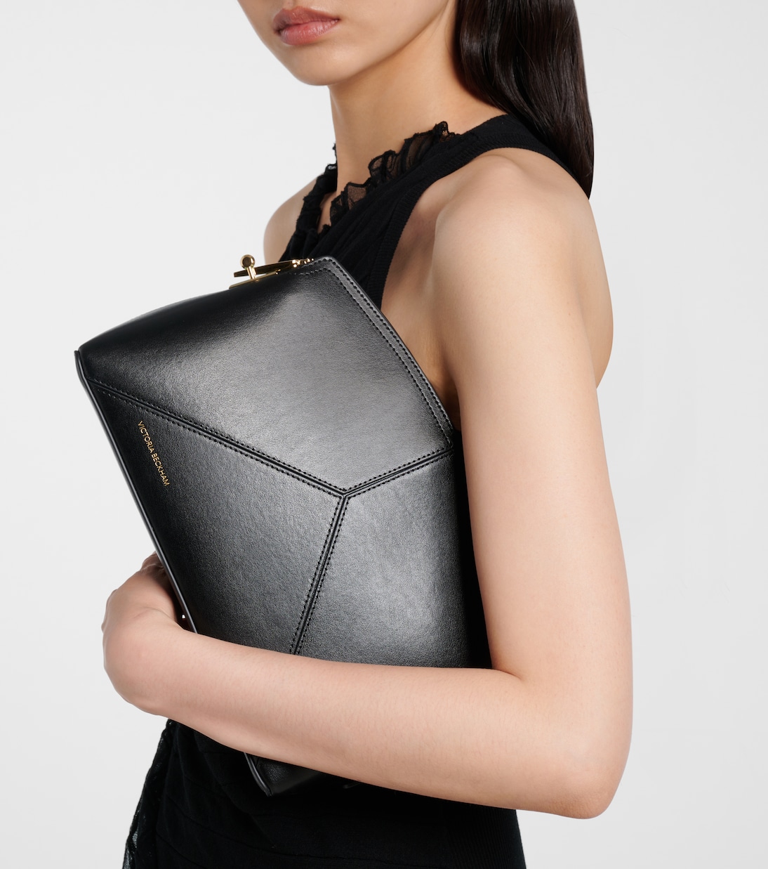 Victoria leather clutch | Victoria Beckham