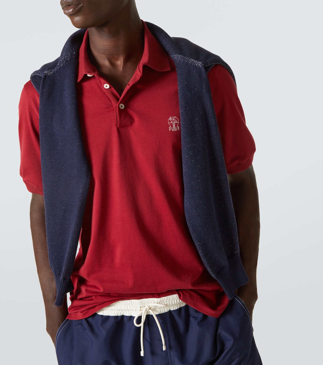 Polo de algodón | Brunello Cucinelli