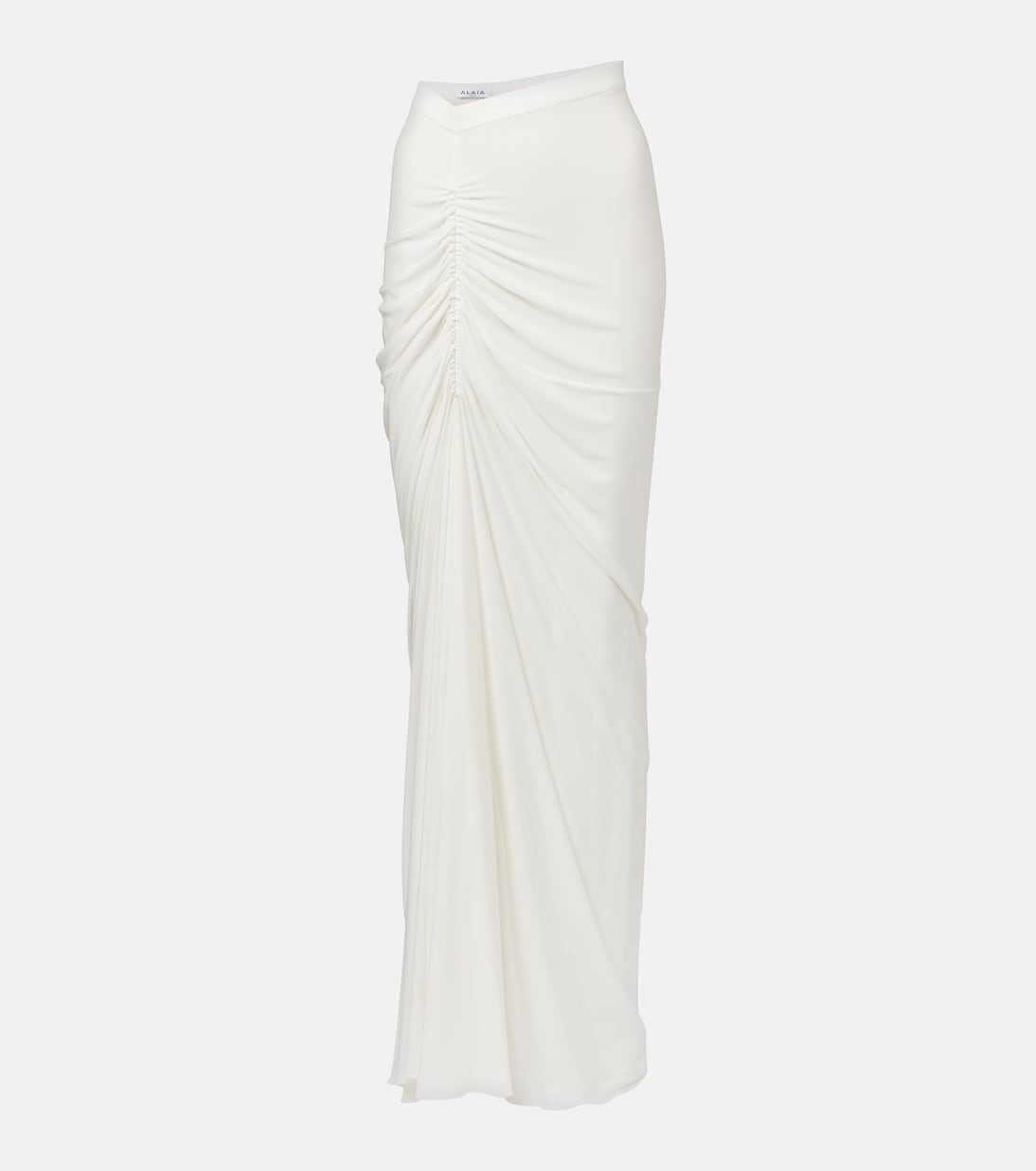Draped jersey maxi skirt | Alaïa