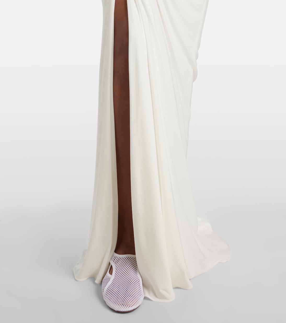 Draped jersey maxi skirt | Alaïa