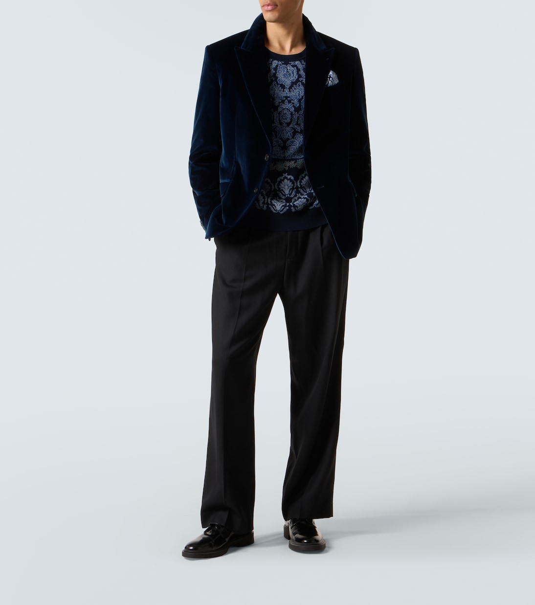 Cotton velvet blazer | Etro