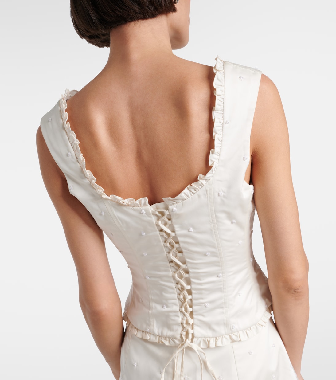 Top Camelia à ornements | Clio Peppiatt
