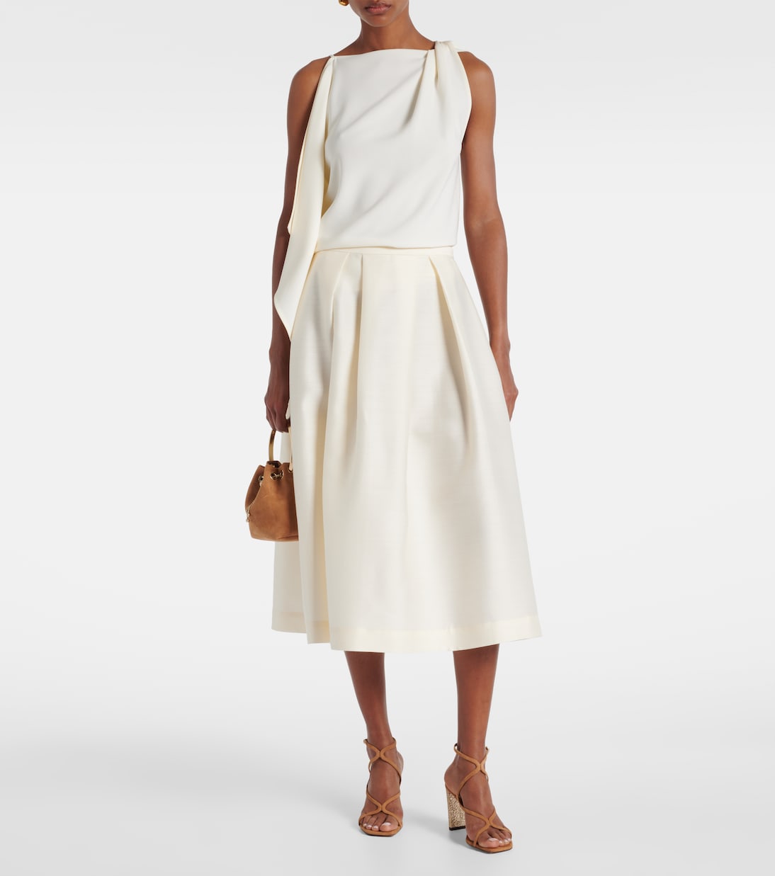 Bon Bon Small suede tote bag | Jimmy Choo