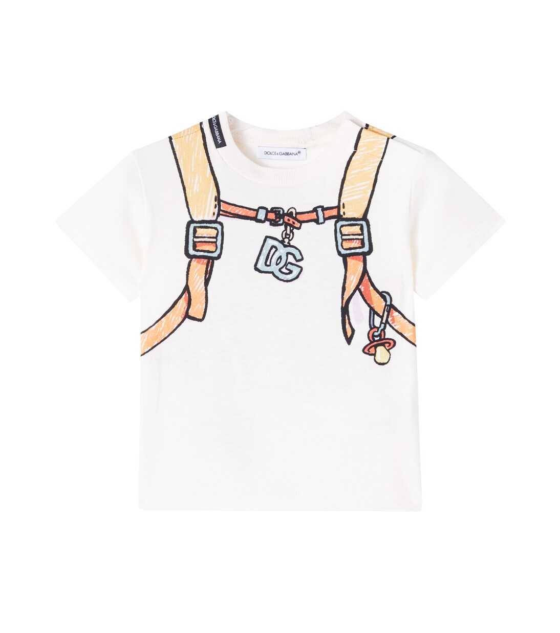 Baby printed cotton jersey T-shirt | Dolce&Gabbana Kids