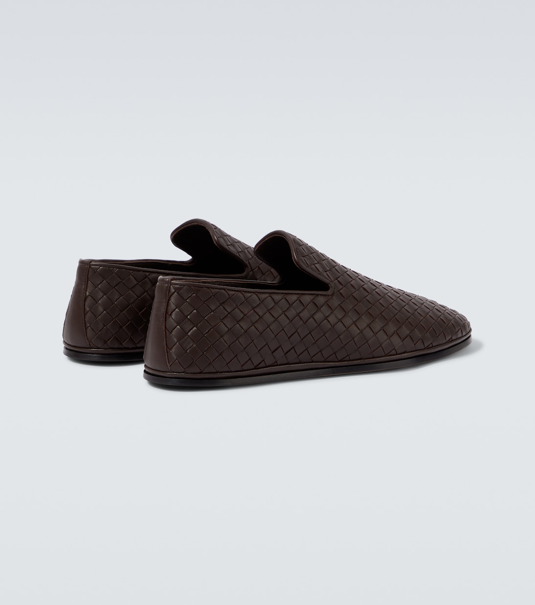 Sunday Intrecciato leather slip-on shoes | Bottega Veneta