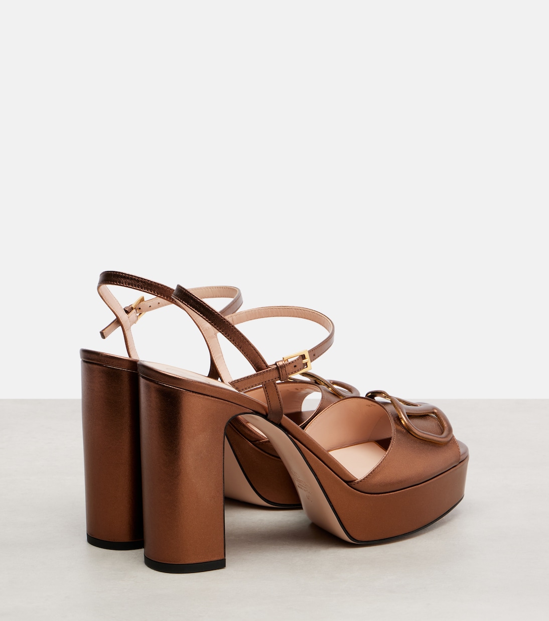 VLogo Signature platform sandals | Valentino Garavani