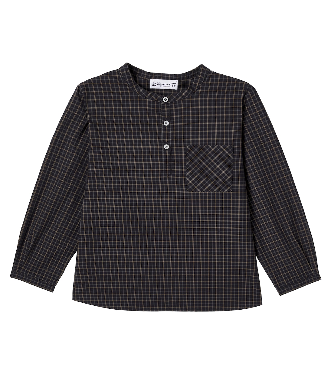 Camisa Artiste de popelín de algodón | Bonpoint