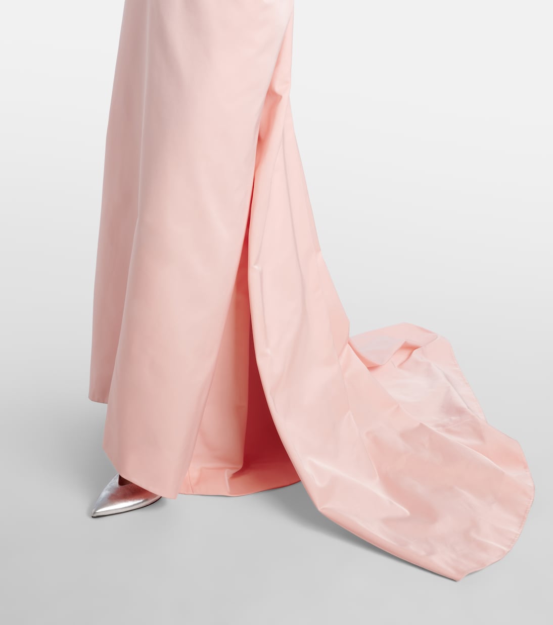Crystal-embellished duchess satin gown | McQueen