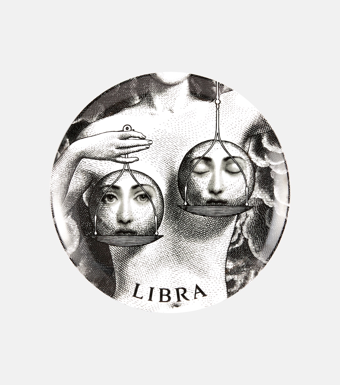 Wandteller Tema e Variazioni Libra Nr. 354  | Fornasetti