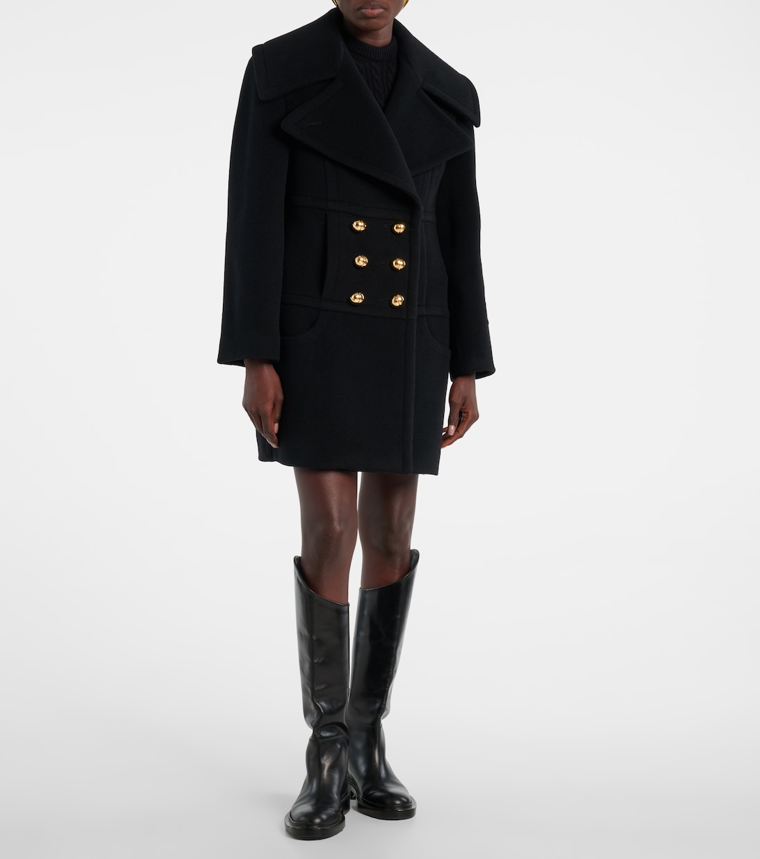 Wool-blend coat  | Patou