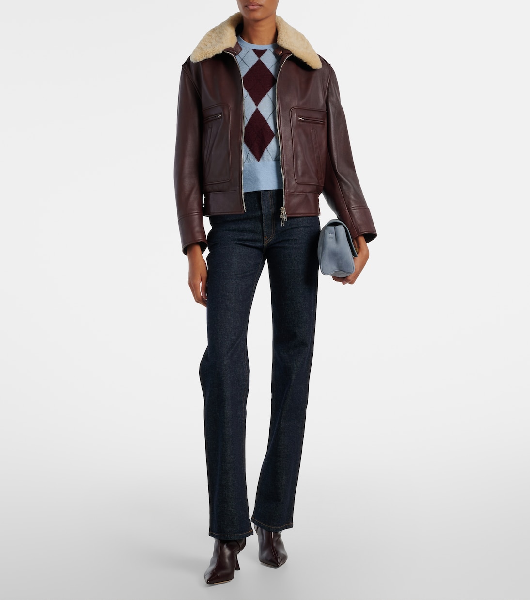 Aren 65 leather ankle boots | Jimmy Choo