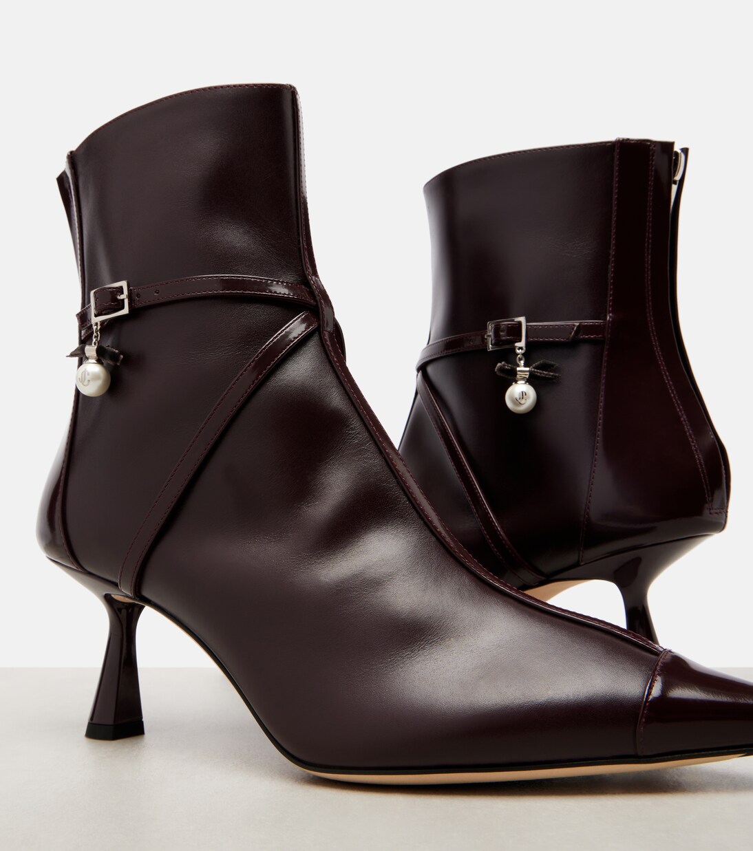 Aren 65 leather ankle boots | Jimmy Choo