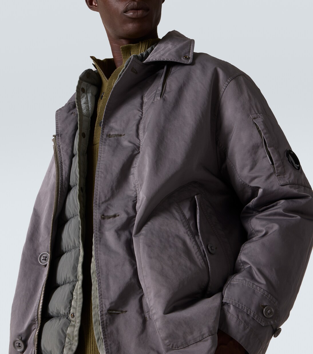 Lens down jacket | C.P. Company