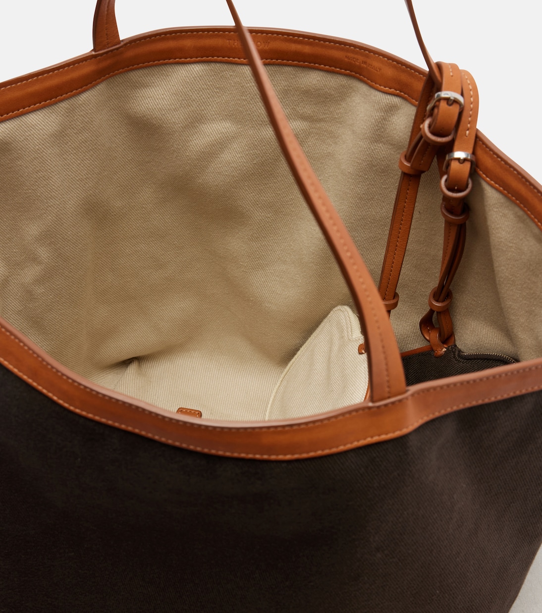 Park Three Stitch canvas tote bag | The Row