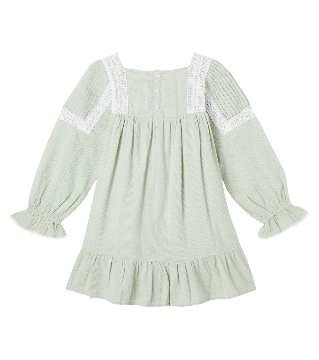 Laureline lace-trimmed cotton dress | Louise Misha
