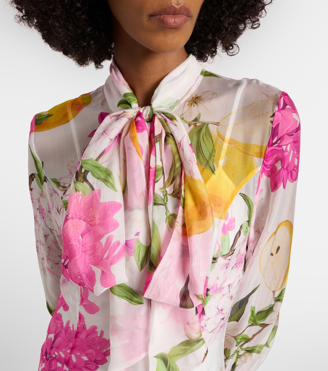 Lilith printed maxi dress | Leo Lin