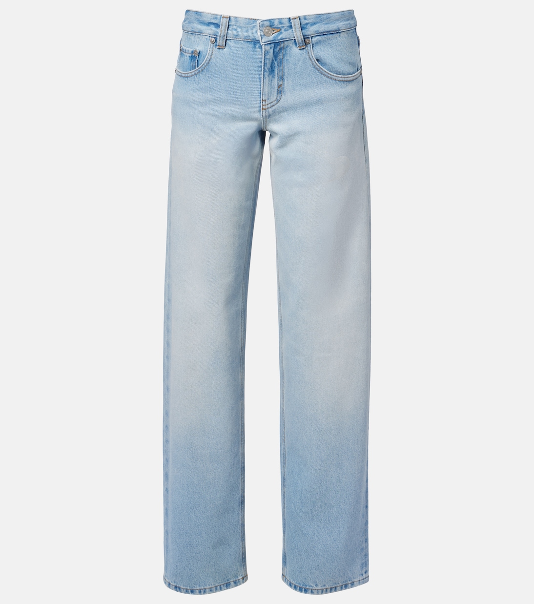 Low-Rise Straight Jeans Harper | Victoria Beckham