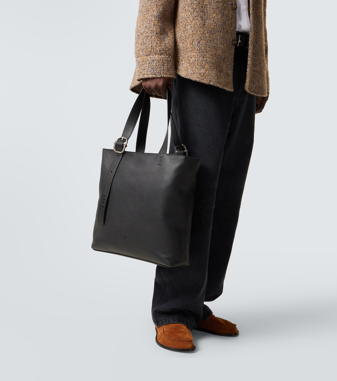 Loop leather tote bag | Loewe