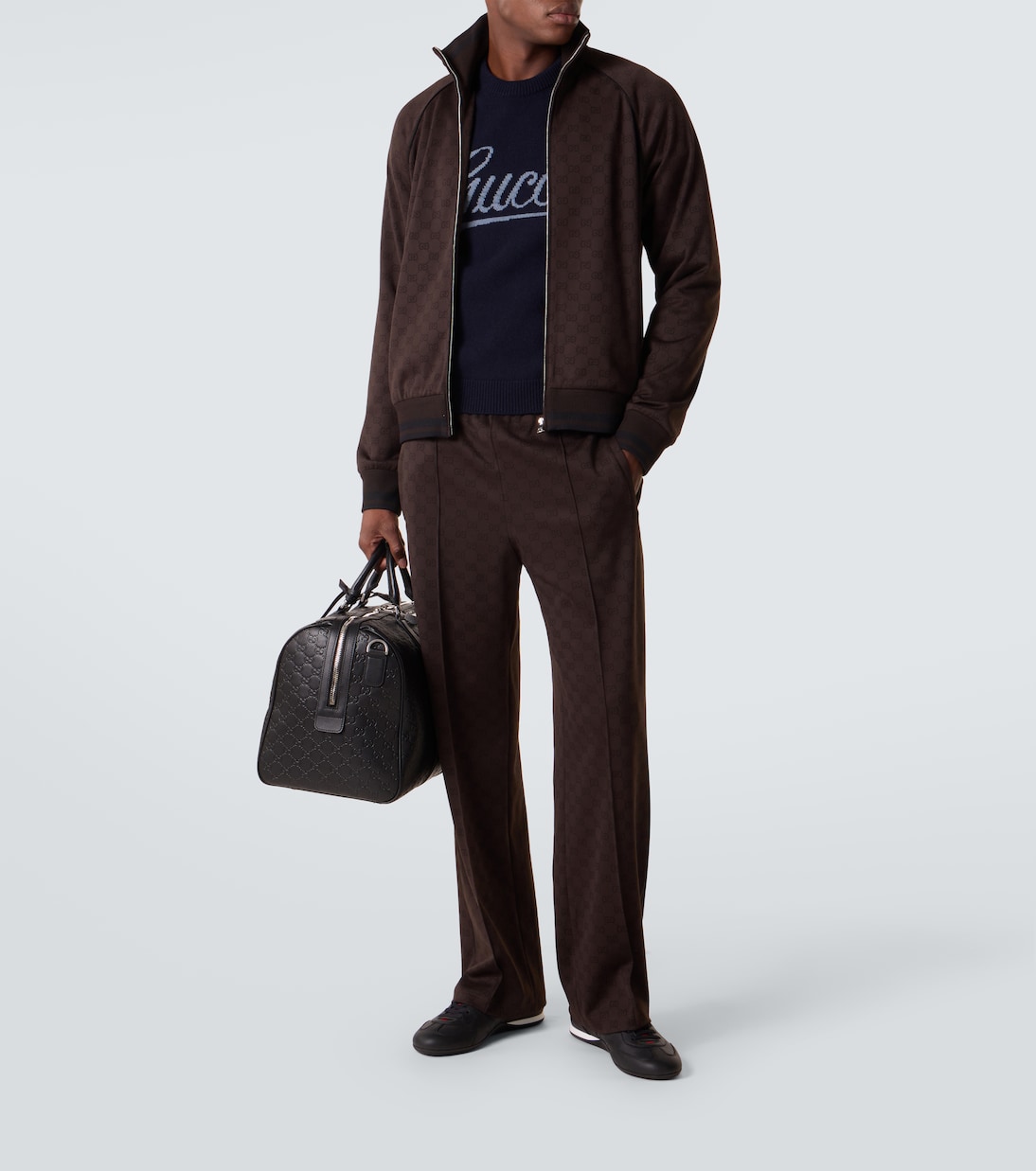 Gucci Shift leather sneakers | Gucci