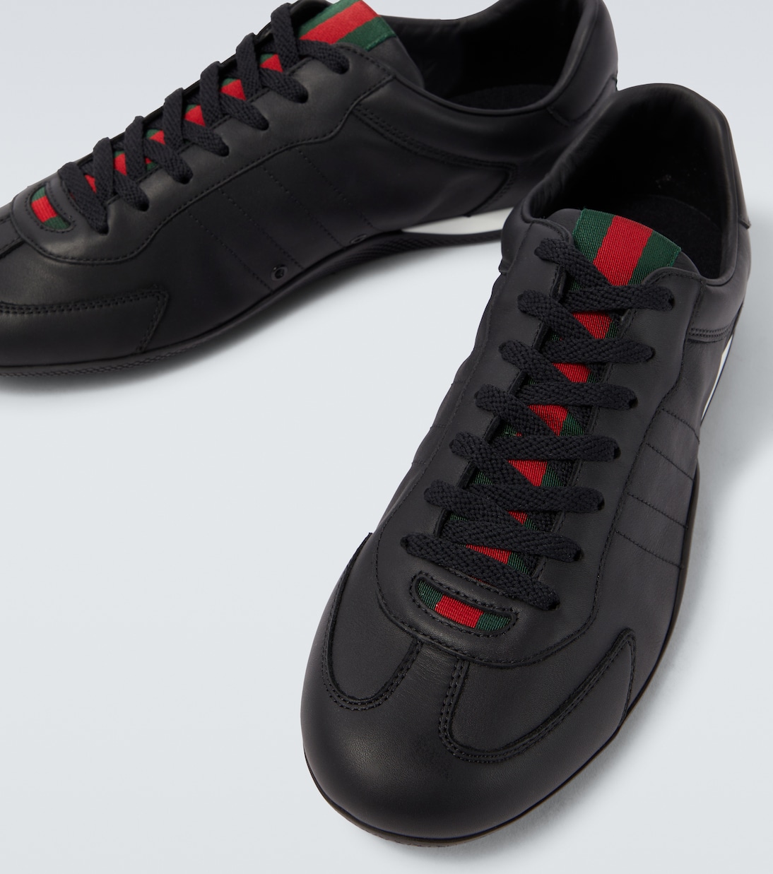 Gucci Shift leather sneakers | Gucci