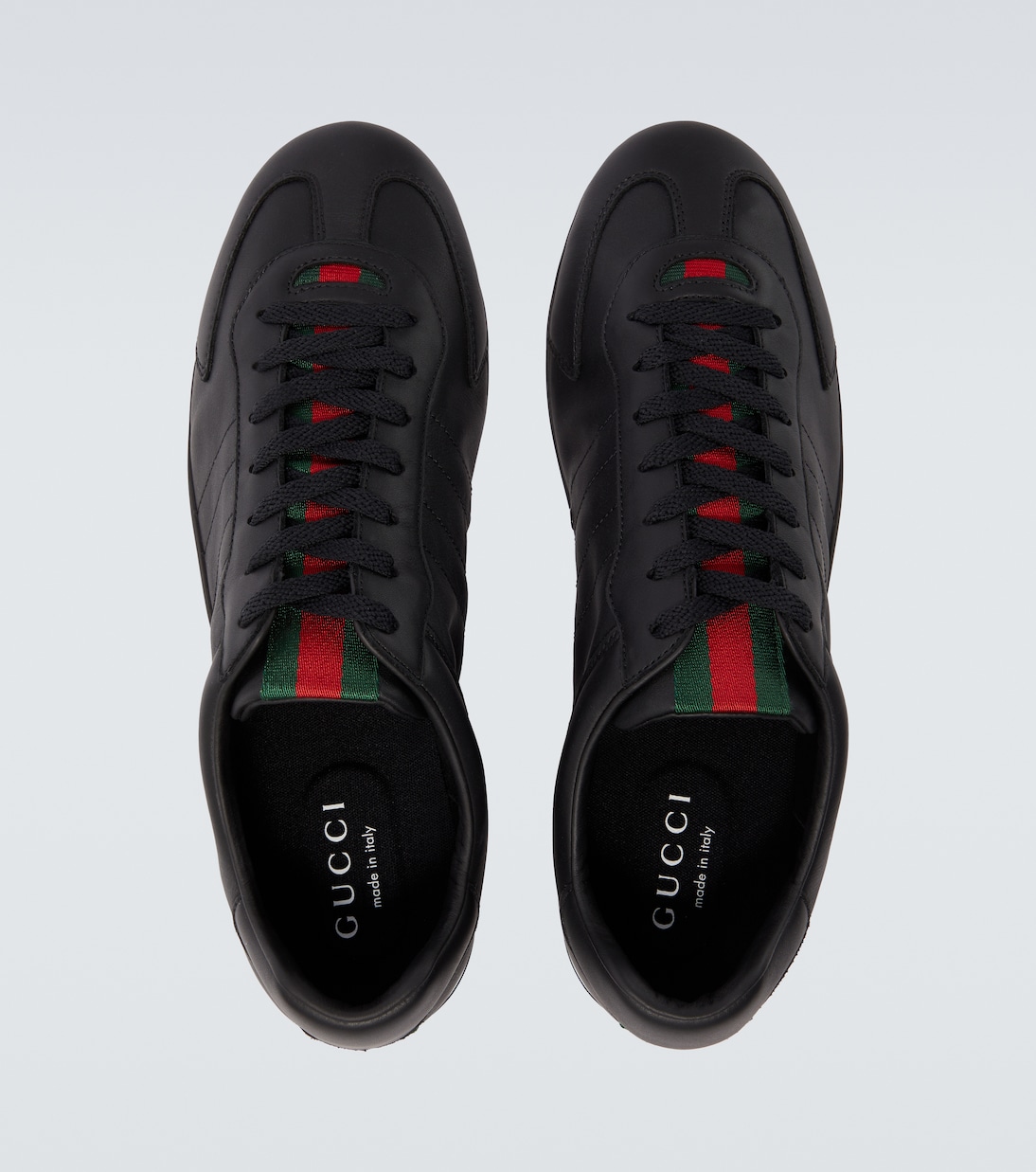 Gucci Shift leather sneakers | Gucci