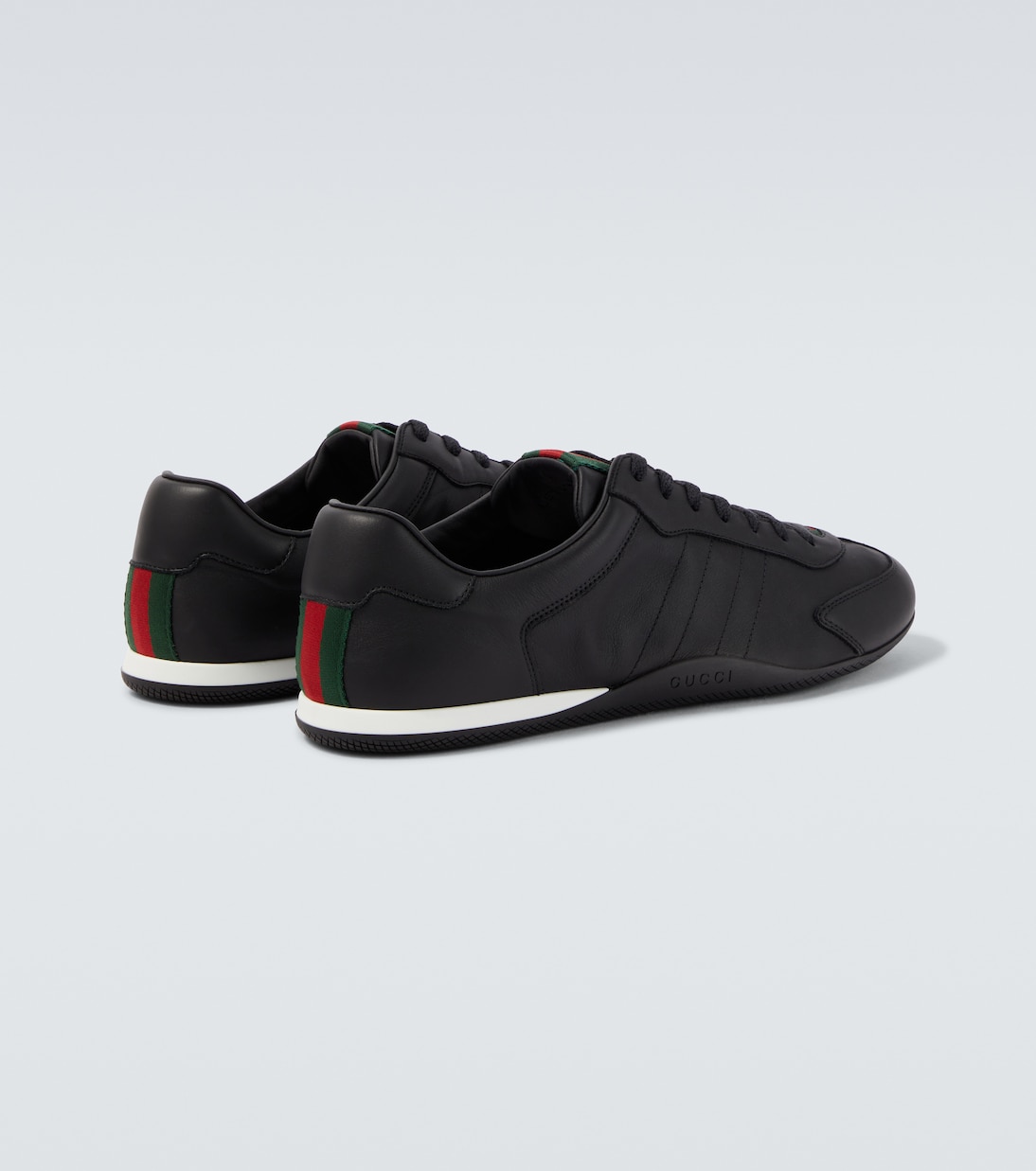 Gucci Shift leather sneakers | Gucci