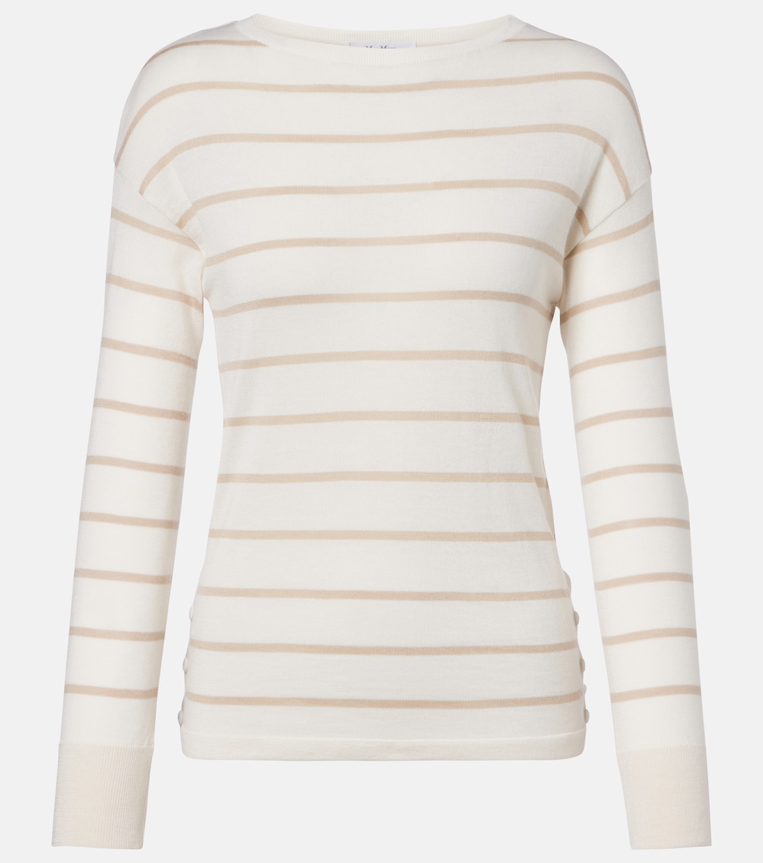 Striped cashmere and silk sweater | Max Mara