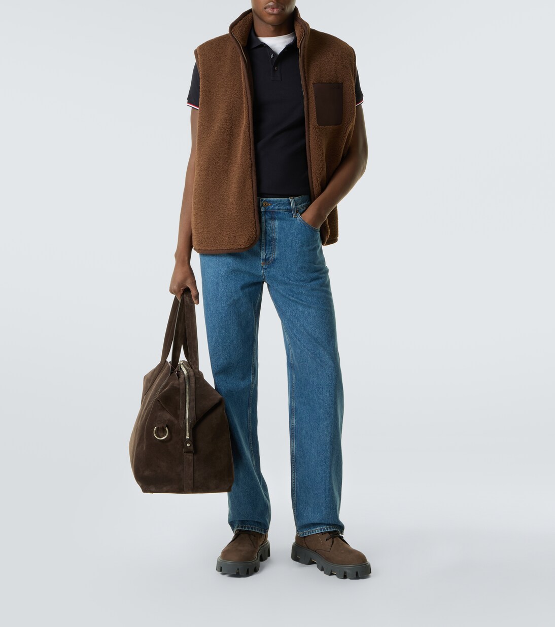 Permanent cotton jersey polo shirt | Moncler