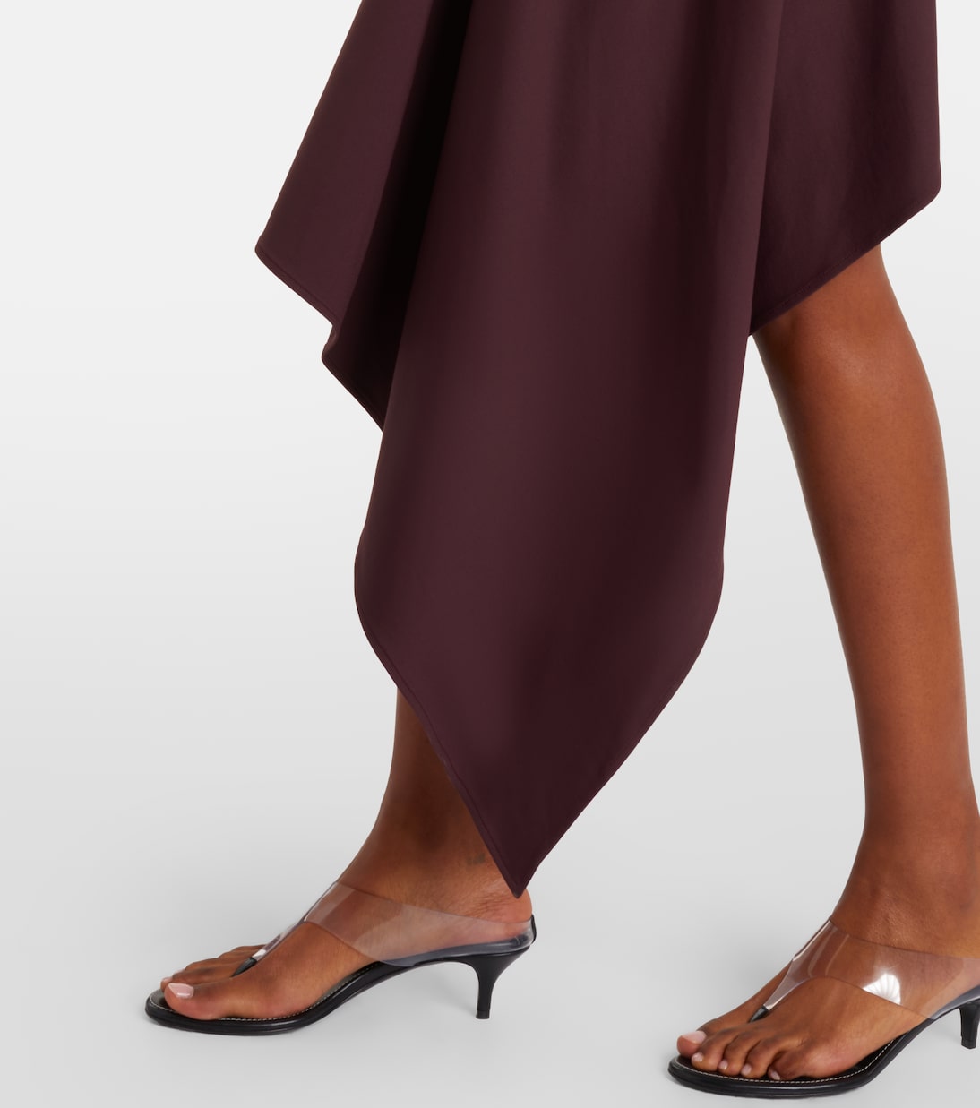 Floral-appliqué draped miniskirt | Magda Butrym