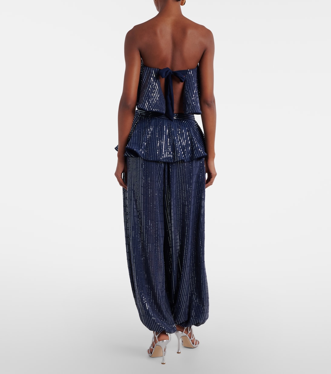 Sequined wide-leg pants | Adriana Degreas