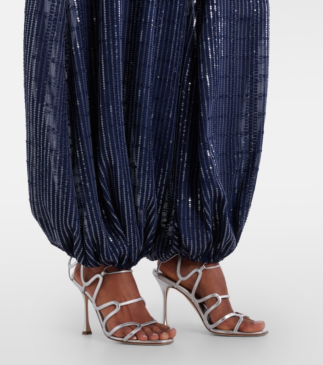Sequined wide-leg pants | Adriana Degreas