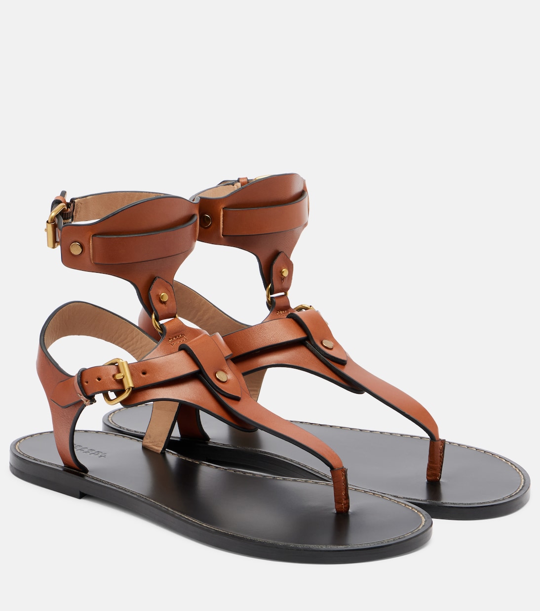 Eveena leather thong sandals  | Isabel Marant