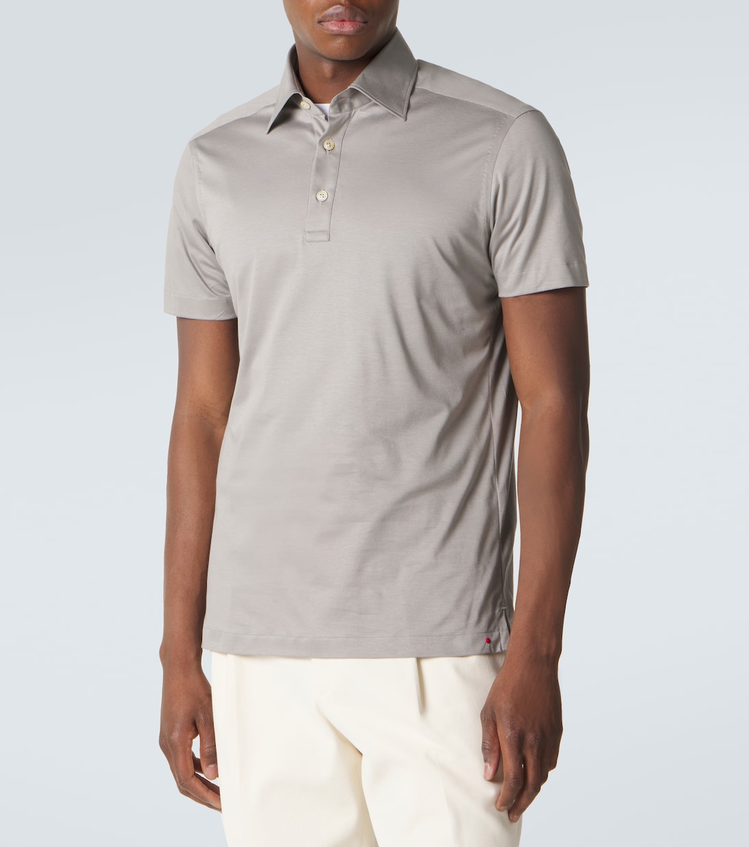 Cotton polo shirt | Kiton