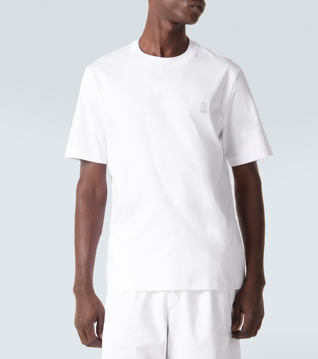 T-Shirt aus Baumwolle | Brunello Cucinelli