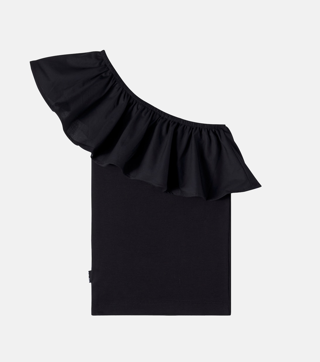 Top Rebecca in misto cotone con volant | Molo