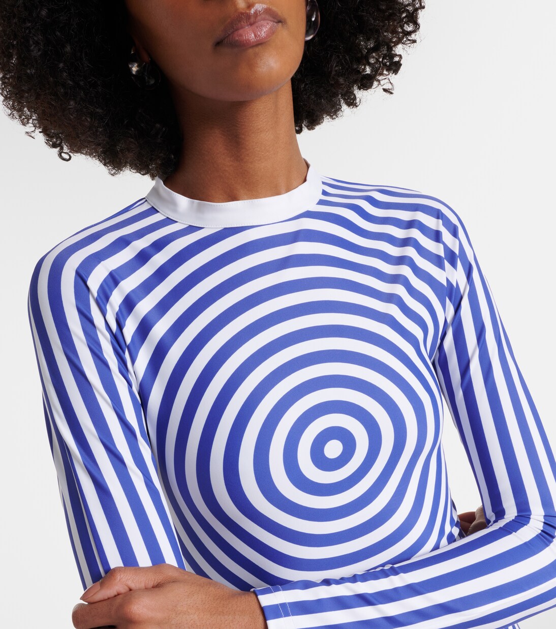 Printed jersey maxi dress | Jean Paul Gaultier