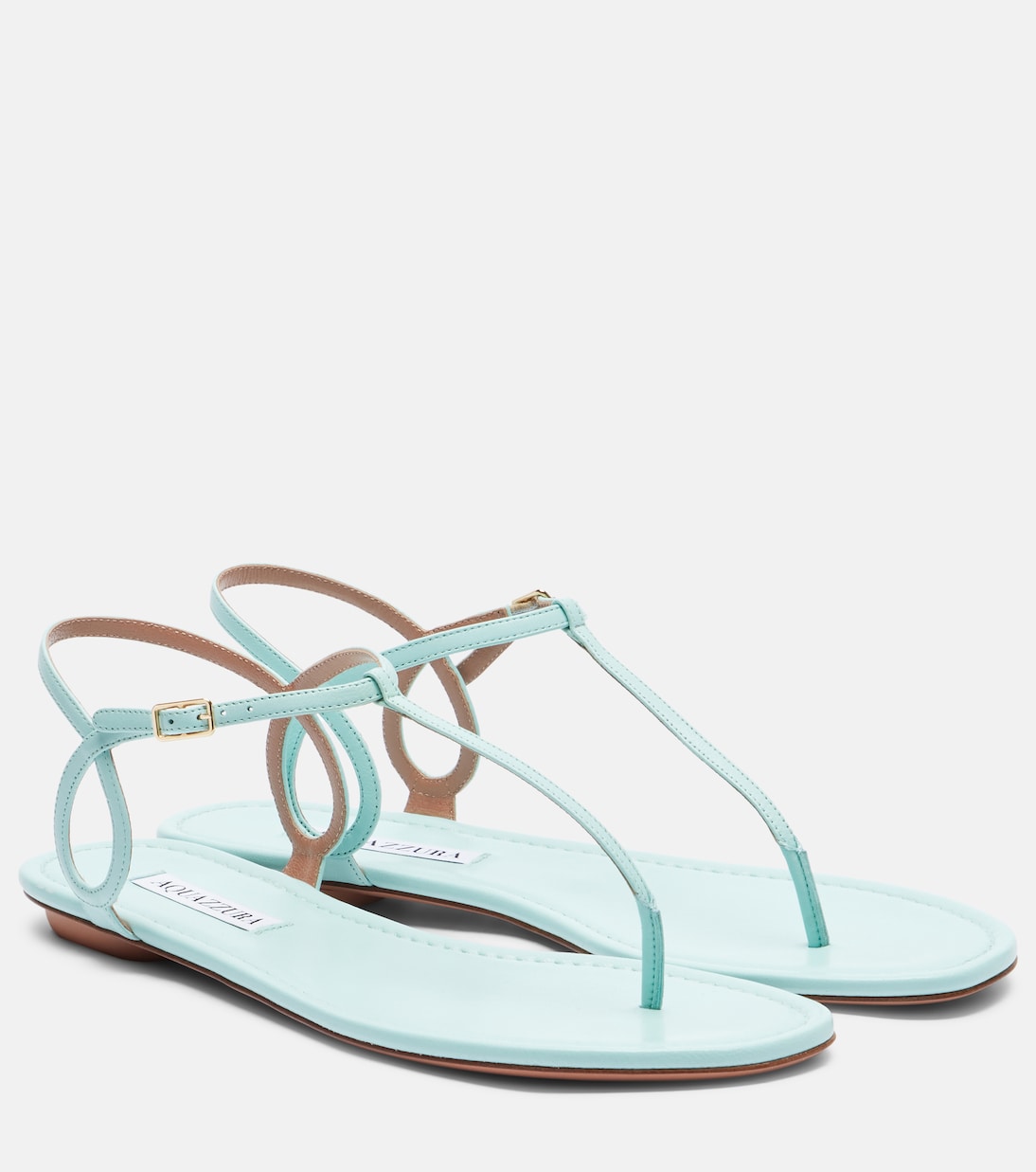 Almost Bare leather thong sandals | Aquazzura