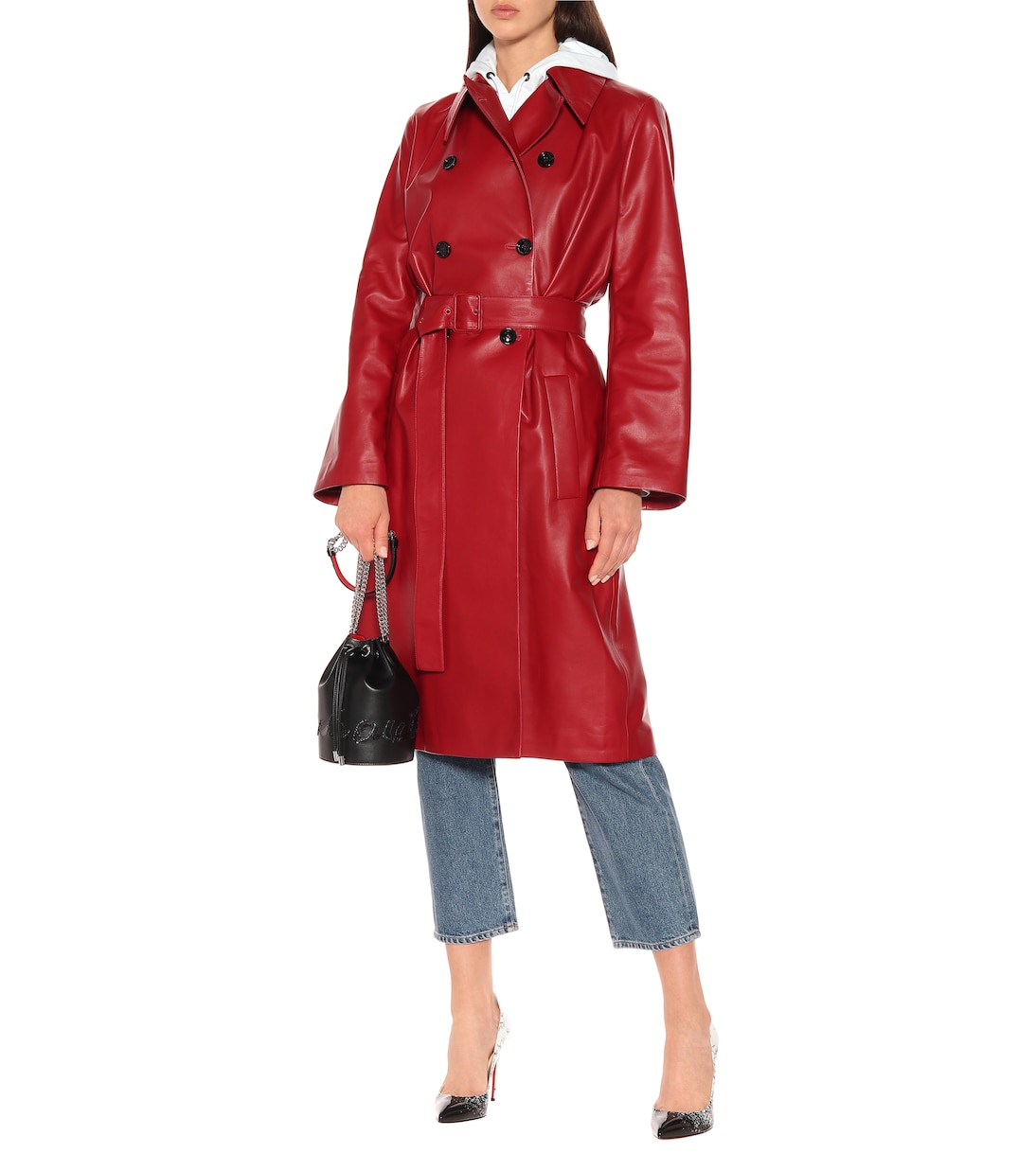 Secchiello Marie Jane in pelle | Christian Louboutin
