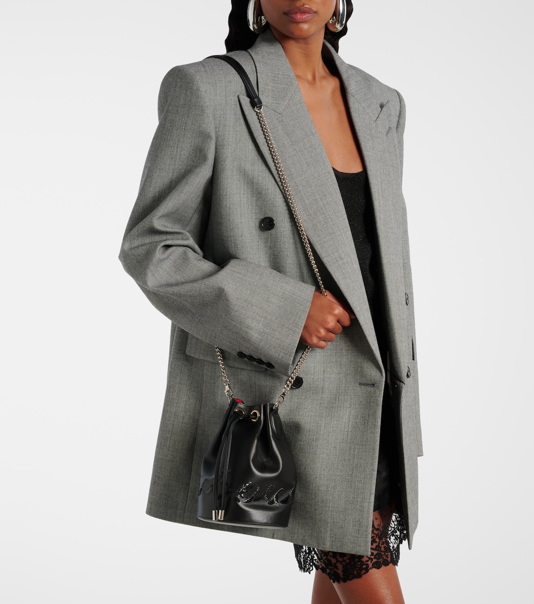 Bucket-Bag Marie Jane aus Leder | Christian Louboutin