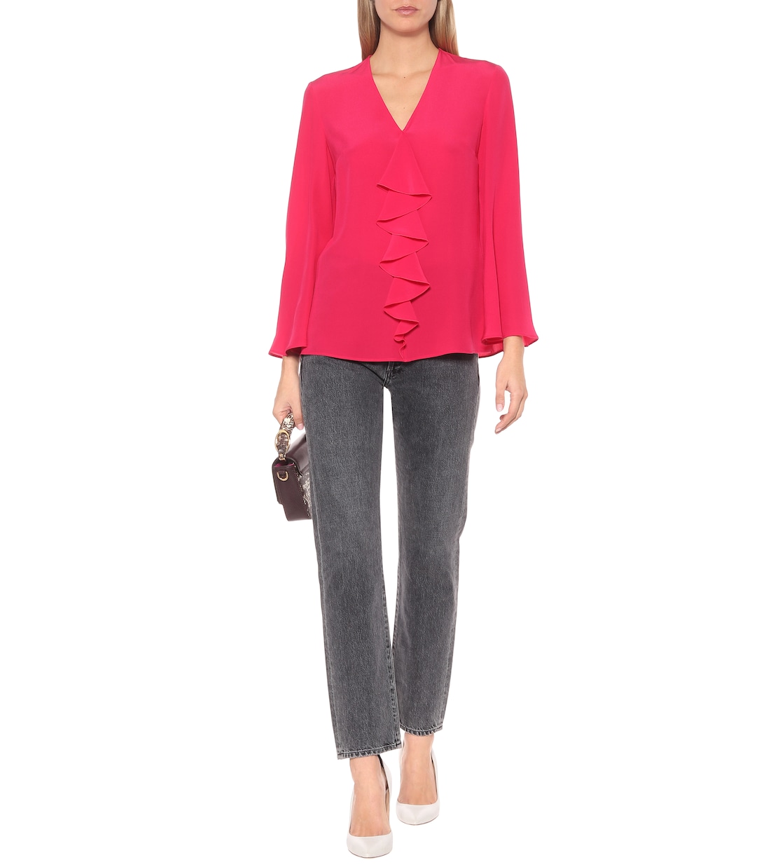 Bluse aus Seiden-Crêpe | Etro