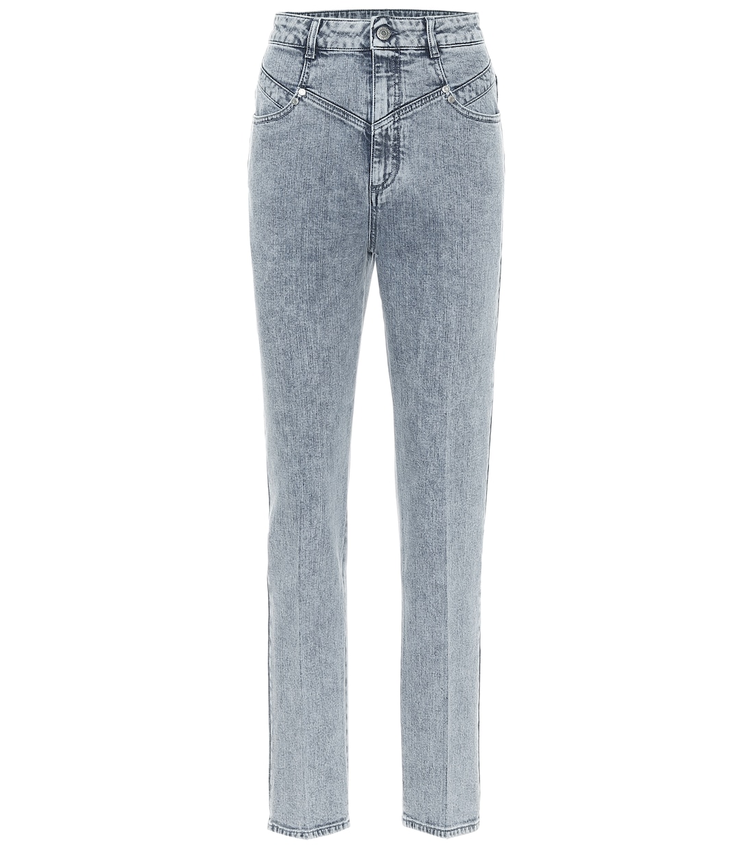 Jeans ajustados de tiro alto | Stella McCartney