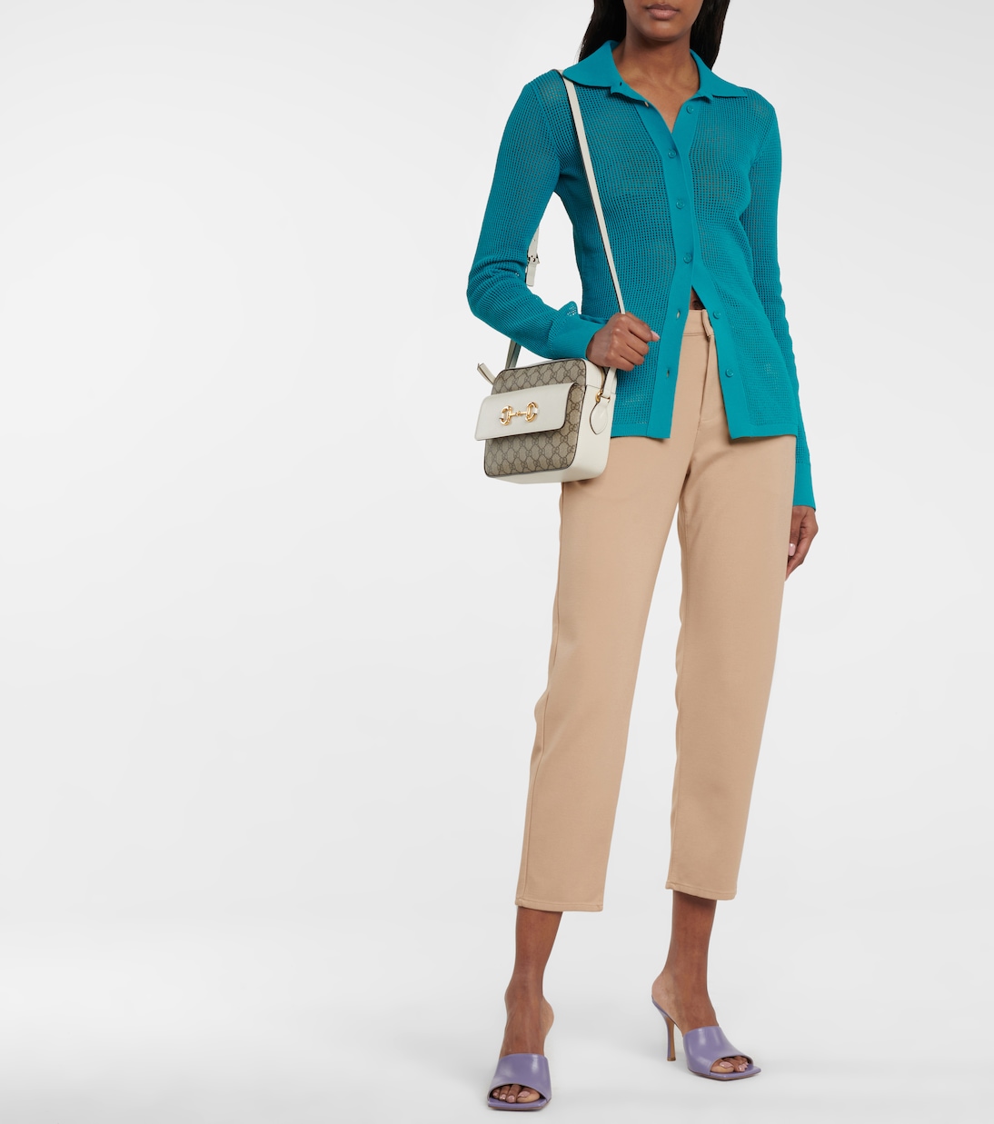 Stretch cotton-blend twill chinos | 7 For All Mankind