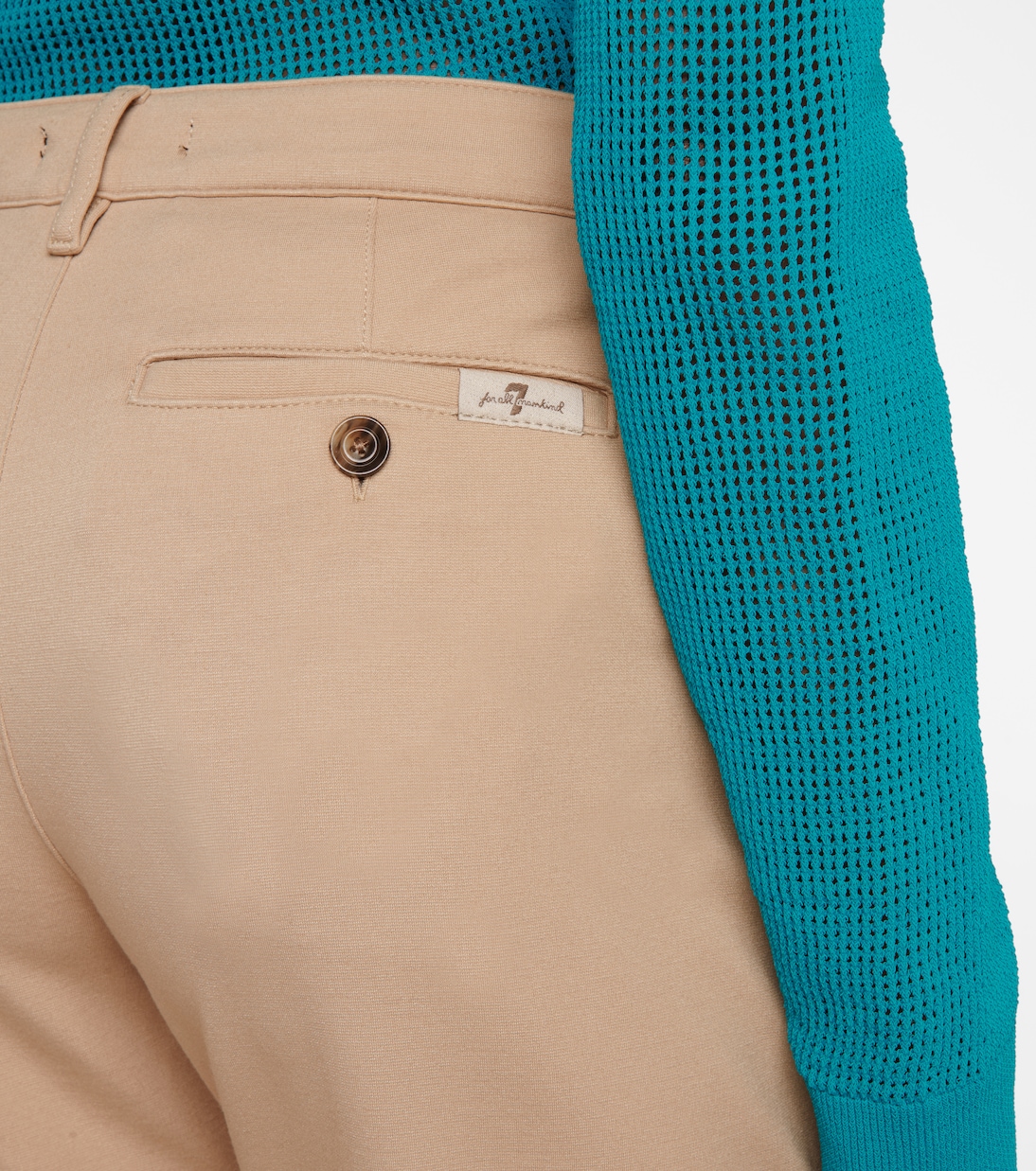 Stretch cotton-blend twill chinos | 7 For All Mankind