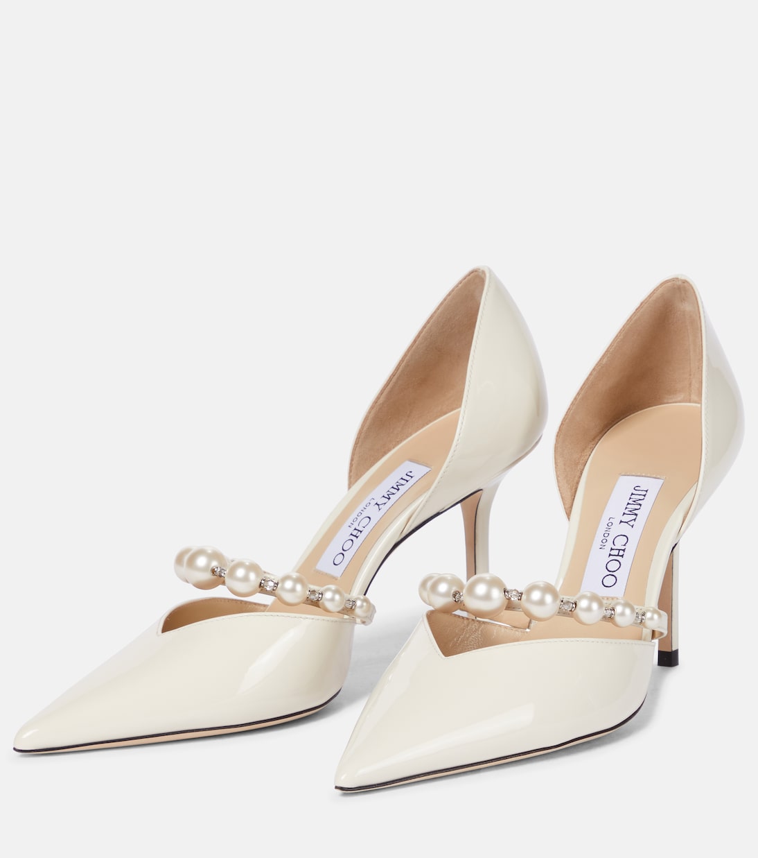 Escarpins Aurelie 85 en cuir verni | Jimmy Choo