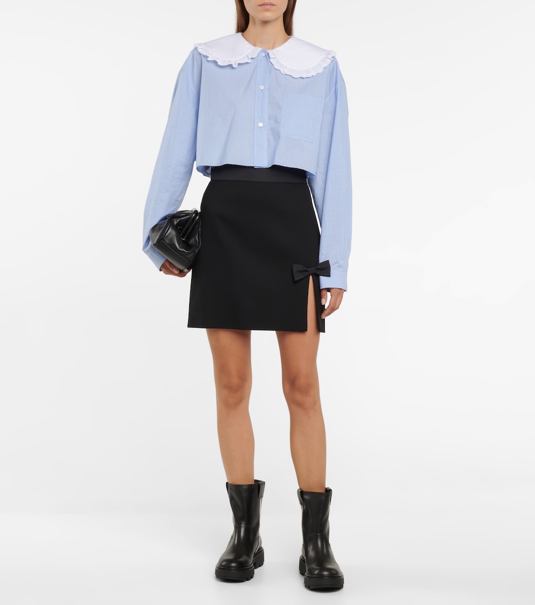 Ankle Boots aus Leder | Miu Miu