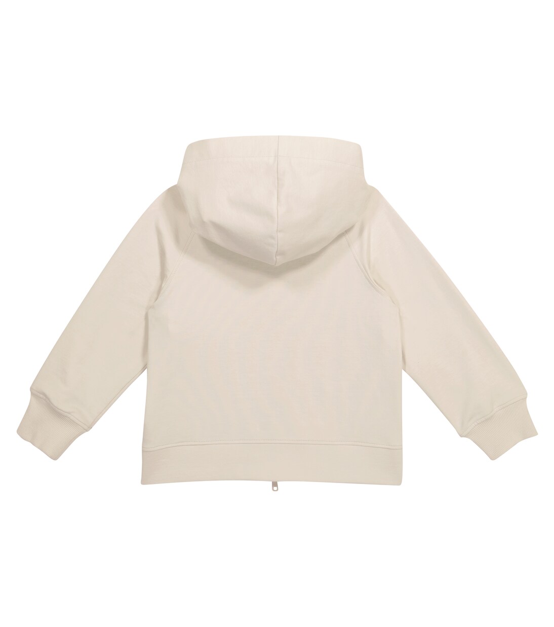 Hoodie aus Baumwolle mit Reißverschluss | Brunello Cucinelli Kids